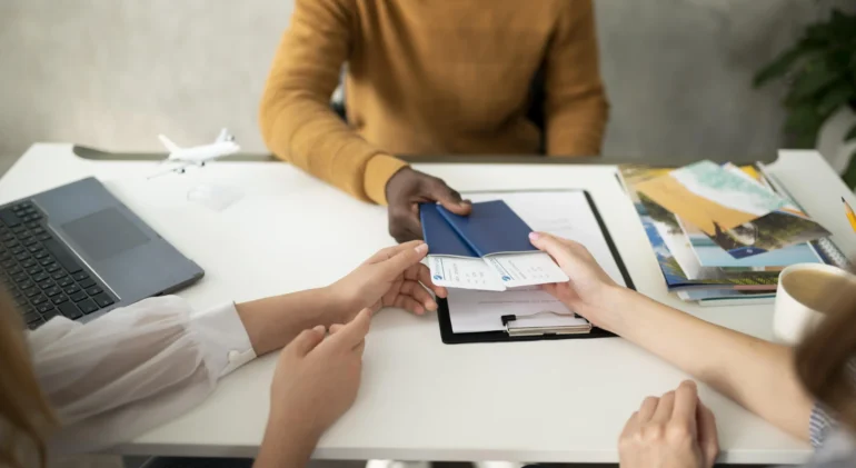 Visa Walk team helping students with study abroad applications in Delhi NCR